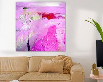 abstract pink