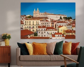 Lisbon, Alfama, Monastère São Vicente de Fora by Bert Beckers