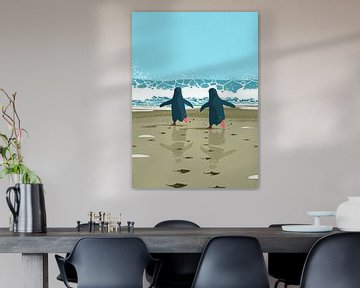 Beach Penguins