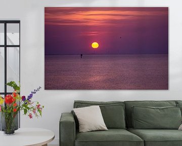 Zonsondergang Oosterschelde