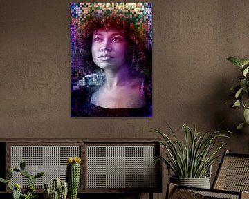 Mosaik-Porträt