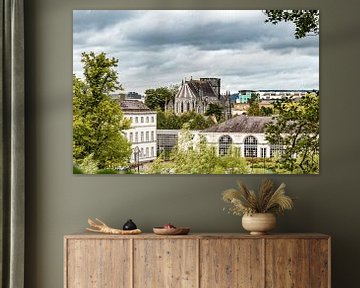 Ansicht von Kilkenny-Irland mit Kirchengebäude von Huub de Bresser