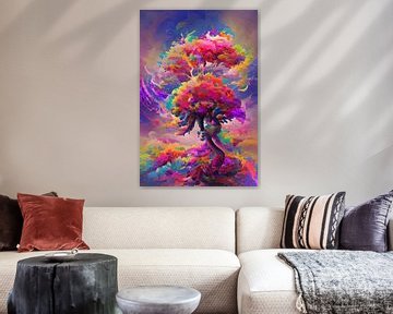 Kleurrijke boom
