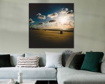 Schapenwolken aan zee van Erik Rudolfs