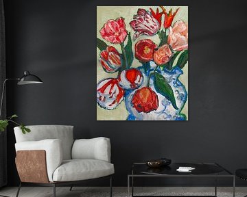 Tulipmania (7) (gezien bij vtwonen) van Tanja Koelemij