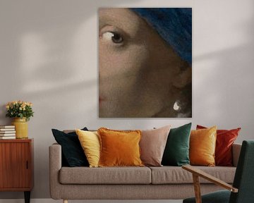 Girl with a Pearl Earring Großaufnahme von Foto Amsterdam/ Peter Bartelings