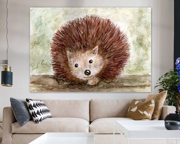 Hedgehog "Snub nose" by Sandra Steinke