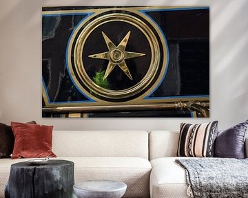 Star of a steam engine