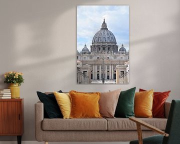 St Peter's Basilica in Rome by Esther