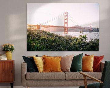 Golden Gate Bridge San Francisco II by Patrycja Polechonska