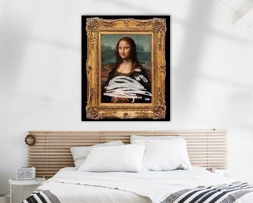 Mona Lisa - Cremefarbene Ausgabe von Gisela- Art for You