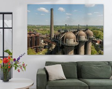 Abandoned heavy industry in Duisburg seen from above by Patrick Verhoef