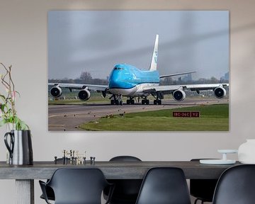 KLM Boeing 747-400  by Jaap van den Berg