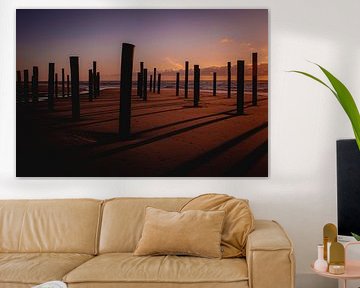 Sunset at the Palendorp at Petten aan Zee by Kirsten - Where She Goes