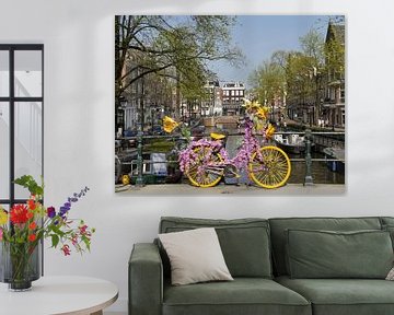 Amsterdam fietsstad van Odette Kleeblatt