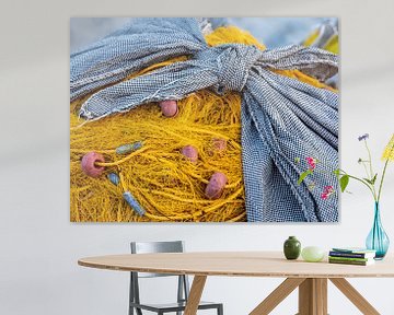 Knöpfe und Fischnetz von Sia Windig