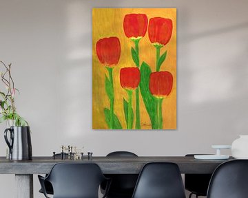 Tulips by Sandra Steinke