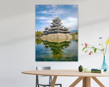 Matsumoto Castle in Nagano, Japan van Marnix Teensma