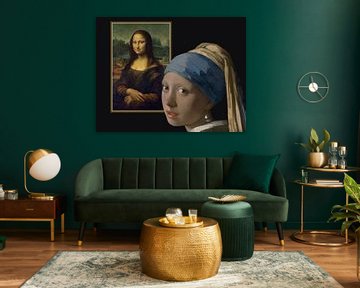 Besuch der Mona Lisa von Digital Art Studio