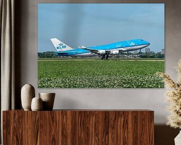 KLM Boeing 747-400 "City of Jakarta (PH-BFI). by Jaap van den Berg