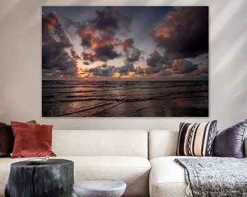 Sunset Texel, van Marco Knies