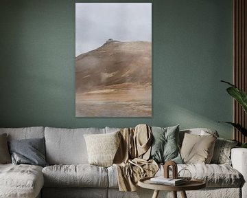Termisch landschap in IJsland van Maarten Borsje