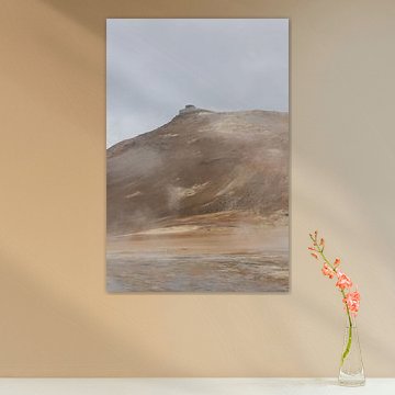 Termitenlandschaft in Island