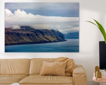 Reflection in Lake Niðara Vatn - Eiði Faroe Islands
