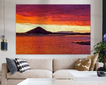 Icelandic evening glow