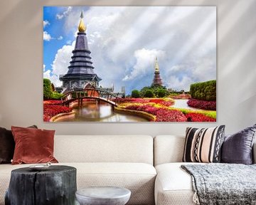 Koninklijke Boeddha Pagodes Thailand van Giovanni della Primavera