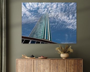 WTC Toren Rotterdam centrum. een iconisch kantorencomplex. van Rick Van der Poorten