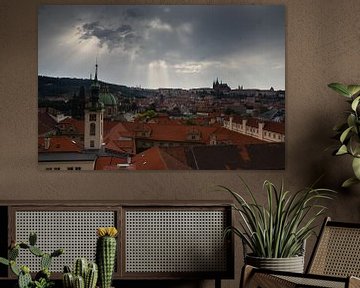 Paysage Prague sur Nynke Altenburg