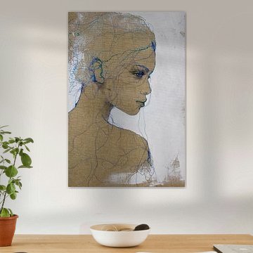 'Bashful Blue' van Kim Rijntjes