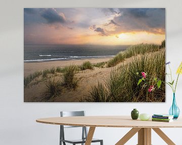 Sunset at the Beach Landscape Photo and Wall Decoration