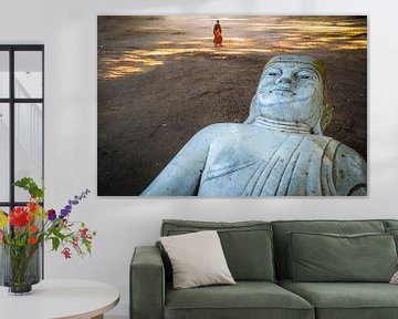 Marmor-Buddha von Antwan Janssen