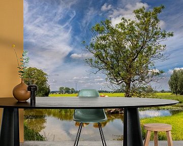 A Dutch summer landscape by Bram van Broekhoven