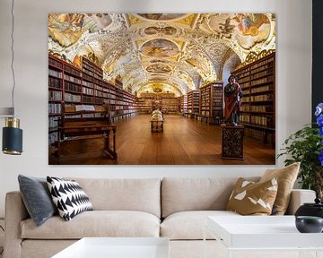 Strahov bibliotheek van Antwan Janssen