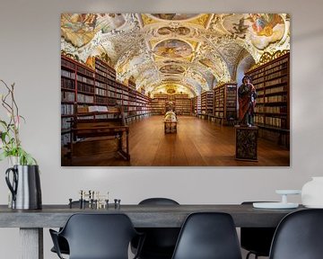 Strahov Bibliothek von Antwan Janssen