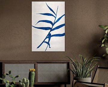 Abstract Botanical no. 5 Blue by Adriano Oliveira