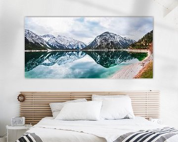 Panoramafoto van Plansee in Oostenrijk van Mustafa Kurnaz