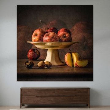 Stillleben Rote Äpfel