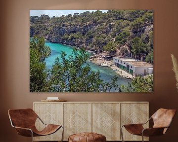 Cala Pi-strand (Mallorca) van Michel Lumiere