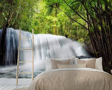 Tropical Waterfall by Giovanni della Primavera