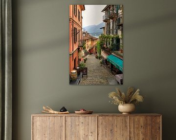 Salita Serbelloni, Bellagio, Comomeer, Italie van FotoBob