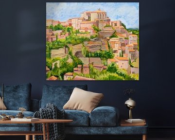 Gordes Provence Frankreich von Antonie van Gelder Beeldend kunstenaar