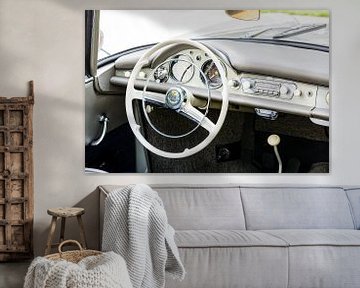 Klassische Volkswagen-Innenausstattung in einem Rometsch Lawrence aus den 1950er Jahren von Sjoerd van der Wal