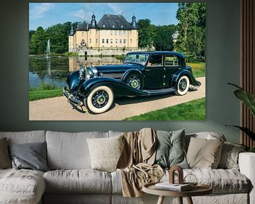 Mercedes Benz 540K W29 saloon de luxe vintage sur Sjoerd van der Wal Photographie