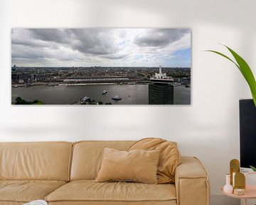 The most beautiful panorama on Amsterdam by Peter Bartelings