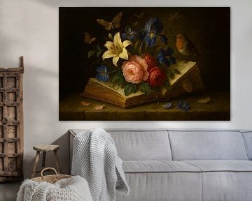Still Life The Enchanted Book van Moonheart Artworks