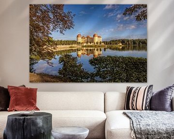 Schloss Moritzburg (Saksen) van Rob Boon